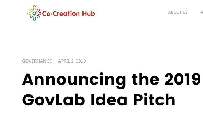 CcHub GovLab idea Pitch - available grants for entrepreneurs Nigeria