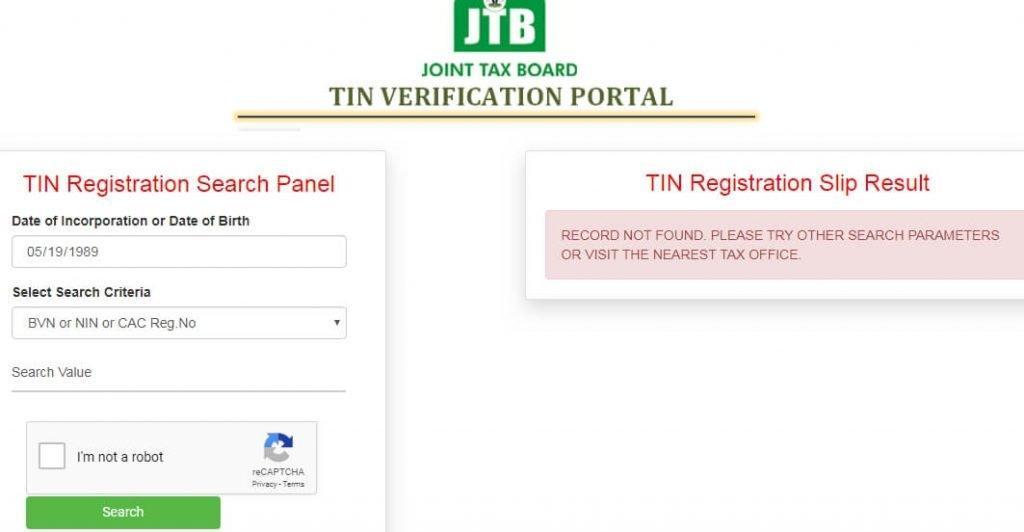 A detailed guide to get your tax identification number - Tin verification portal