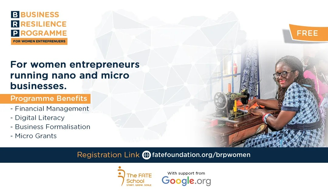 Business Resilience Programme (BRP) for Women Entrepreneurs