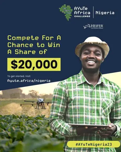 AYUTE Africa offers grant funding opportunities for agribusiness entrepreneurs in Nigeria