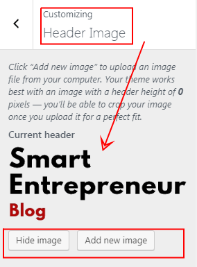 Upload your wordpress logo here - smart entrepreneur blog