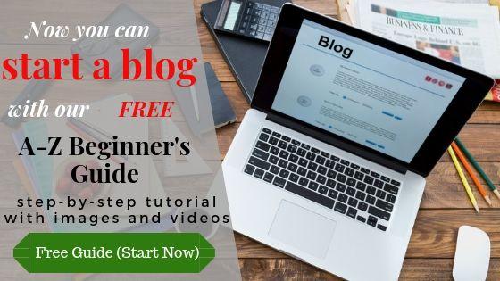 free guide to start your wordpress blog now
