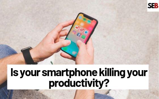two hands pressing phone - is your smartphone killing you