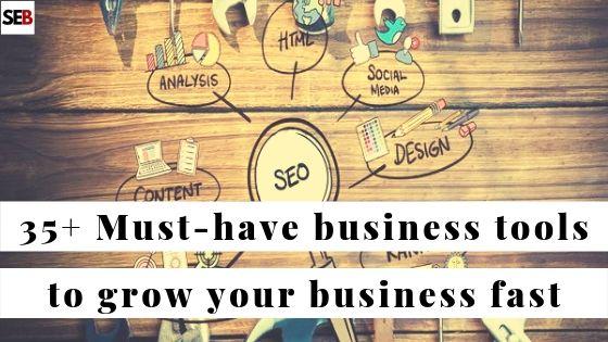 35 useful business tools to get your online business off the ground