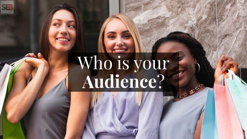 Identify your target audience for your small business